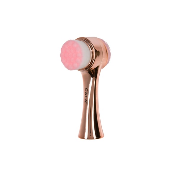 Cala Other - CALA Dual-Action Facial Cleansing Brush Rose Gold